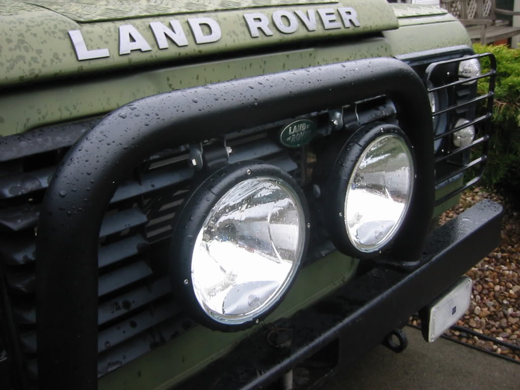 extraljus till landrover